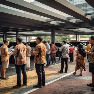 Efisiensi Conblock Untuk Parkir Saat Konser Jogja